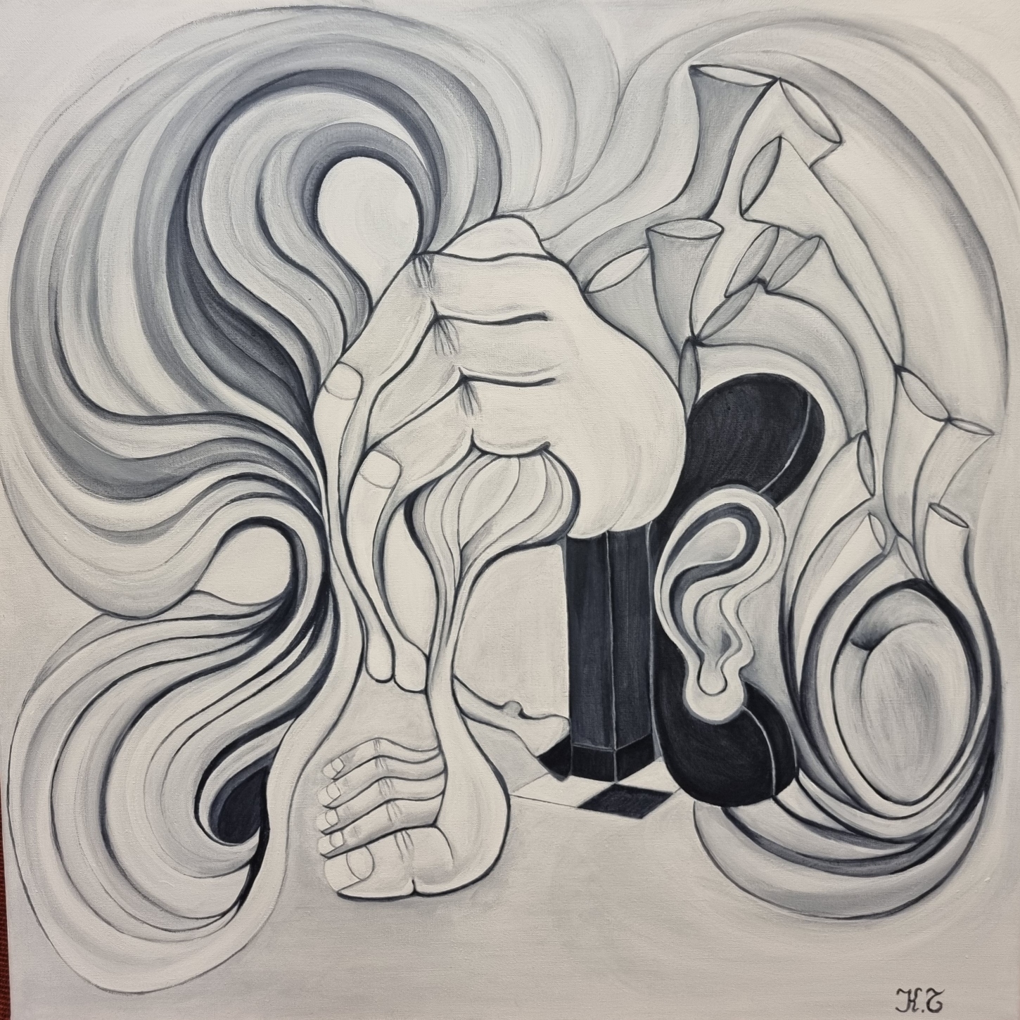Acrylic — The Feast of the Senses