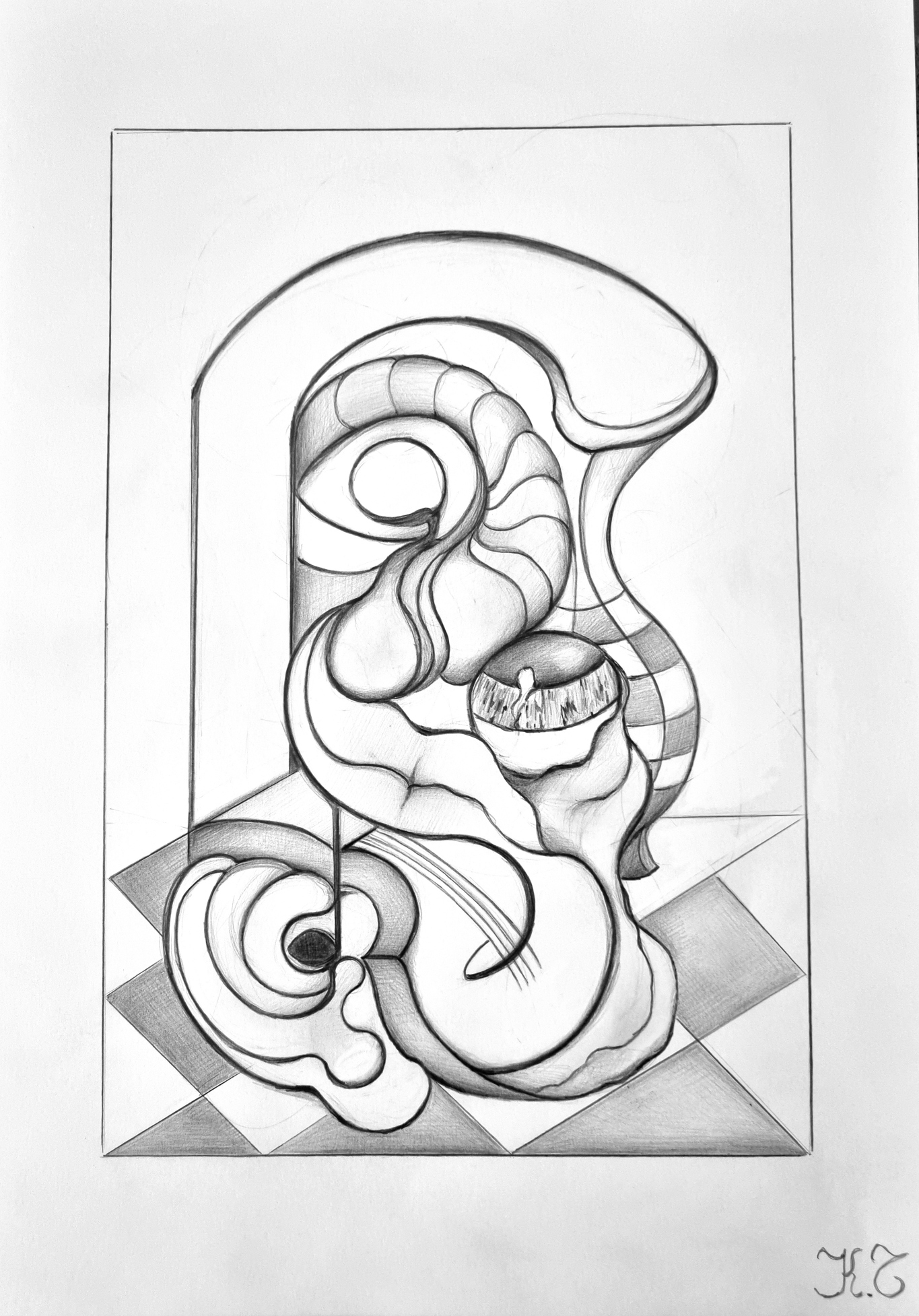 Drawing — Organic Composition